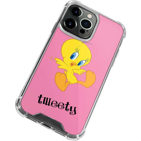 Looney Tunes Tweety Pinky iPhone 14 Pro Clear Case